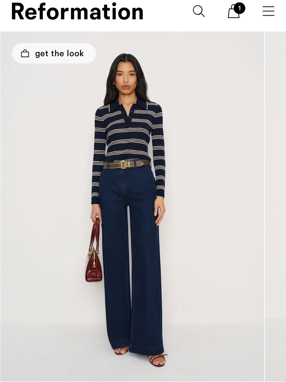 Reformation Bex Super Stretch High Rise Jeans